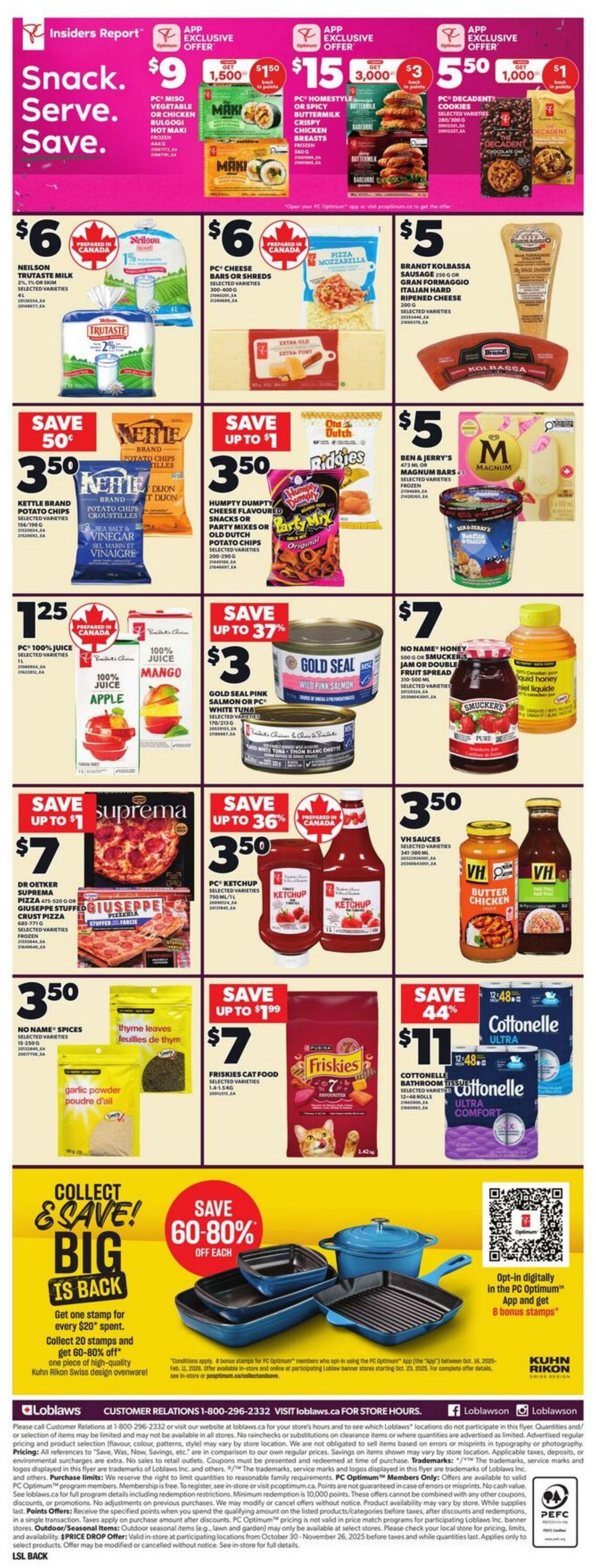 Flyer Loblaws 13.11.2025 - 19.11.2025