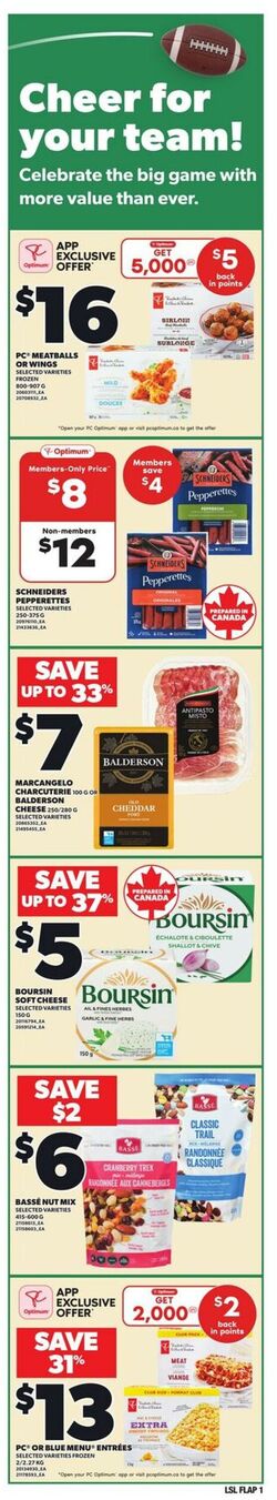 Flyer Loblaws 13.11.2025 - 19.11.2025