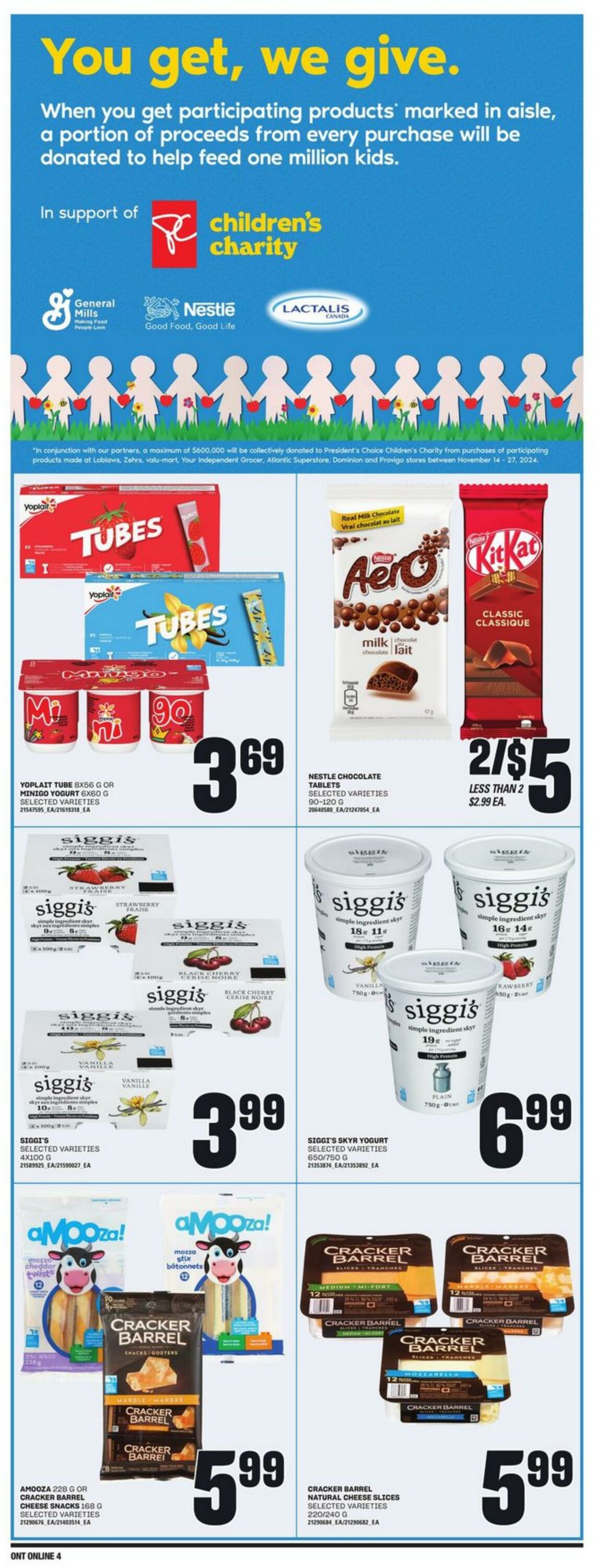 Flyer Loblaws 14.11.2024 - 20.11.2024