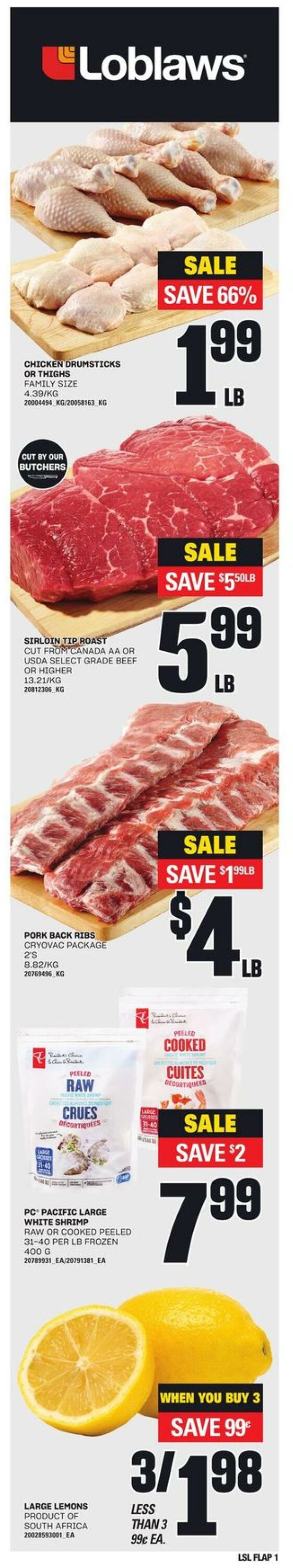 Flyer Loblaws 14.11.2024 - 20.11.2024