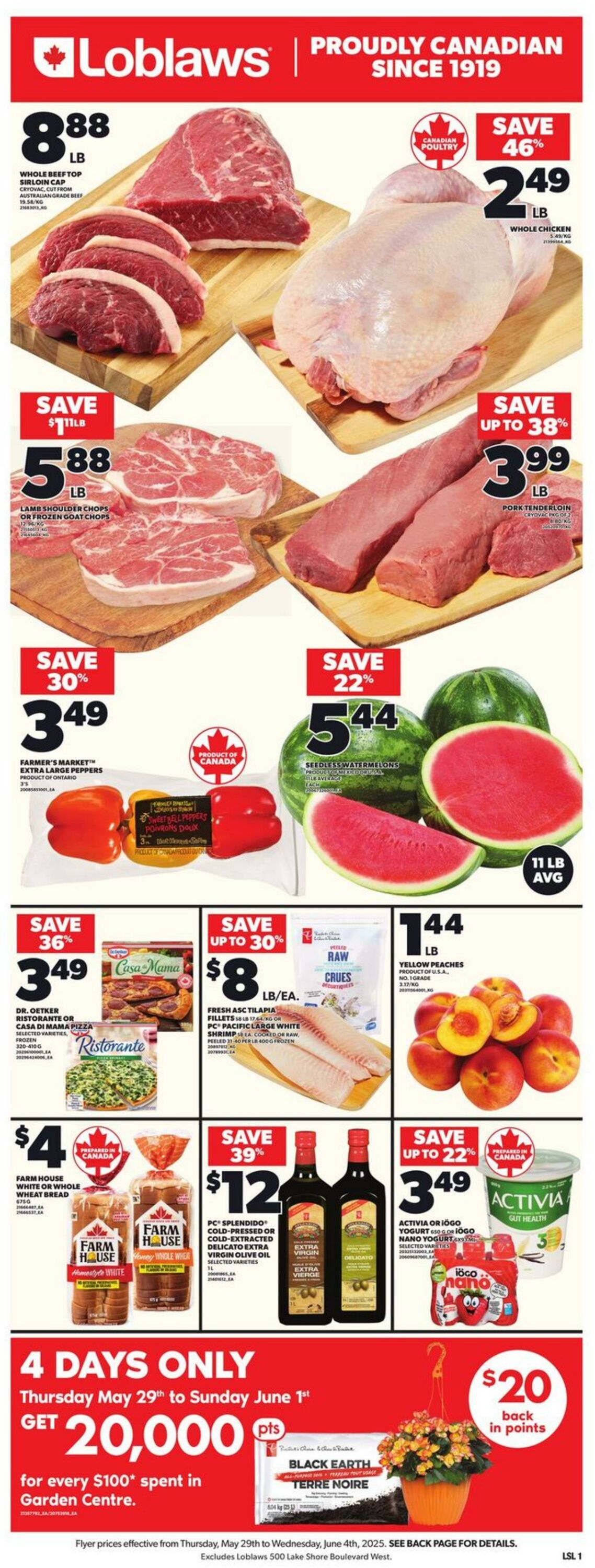 Flyer Loblaws 29.05.2025 - 04.06.2025
