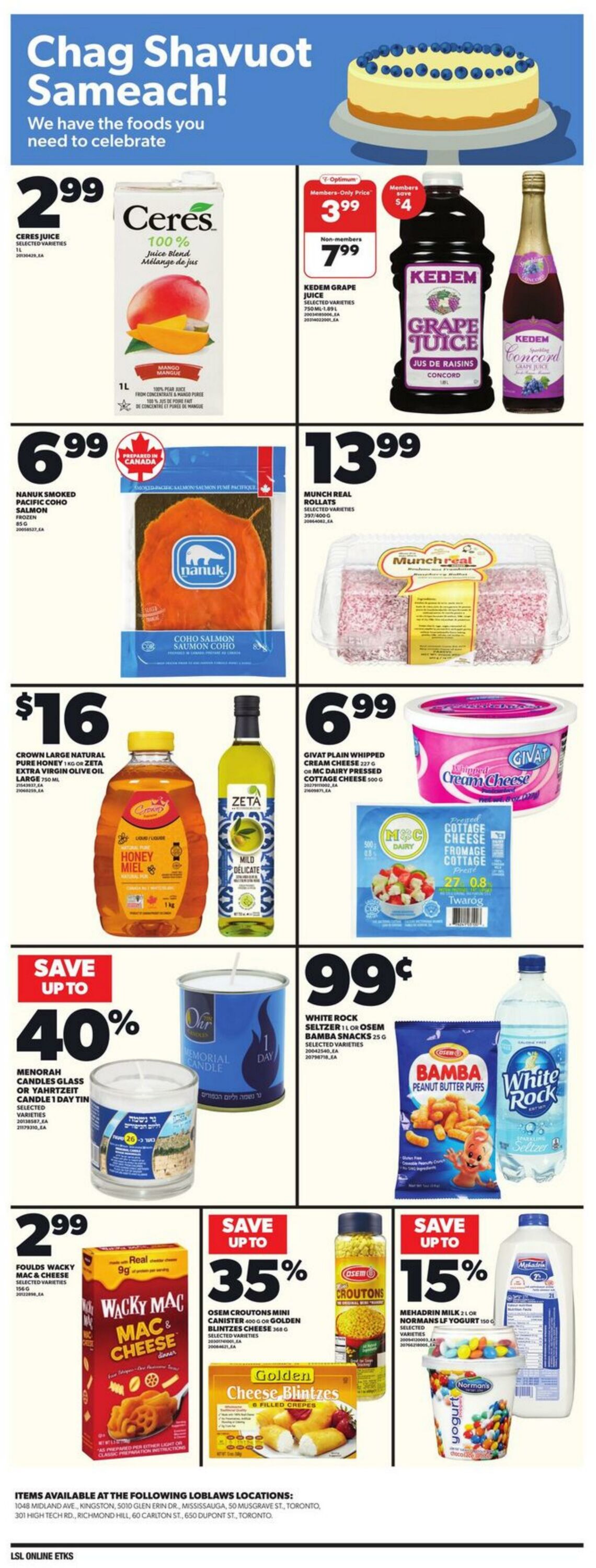 Flyer Loblaws 29.05.2025 - 04.06.2025