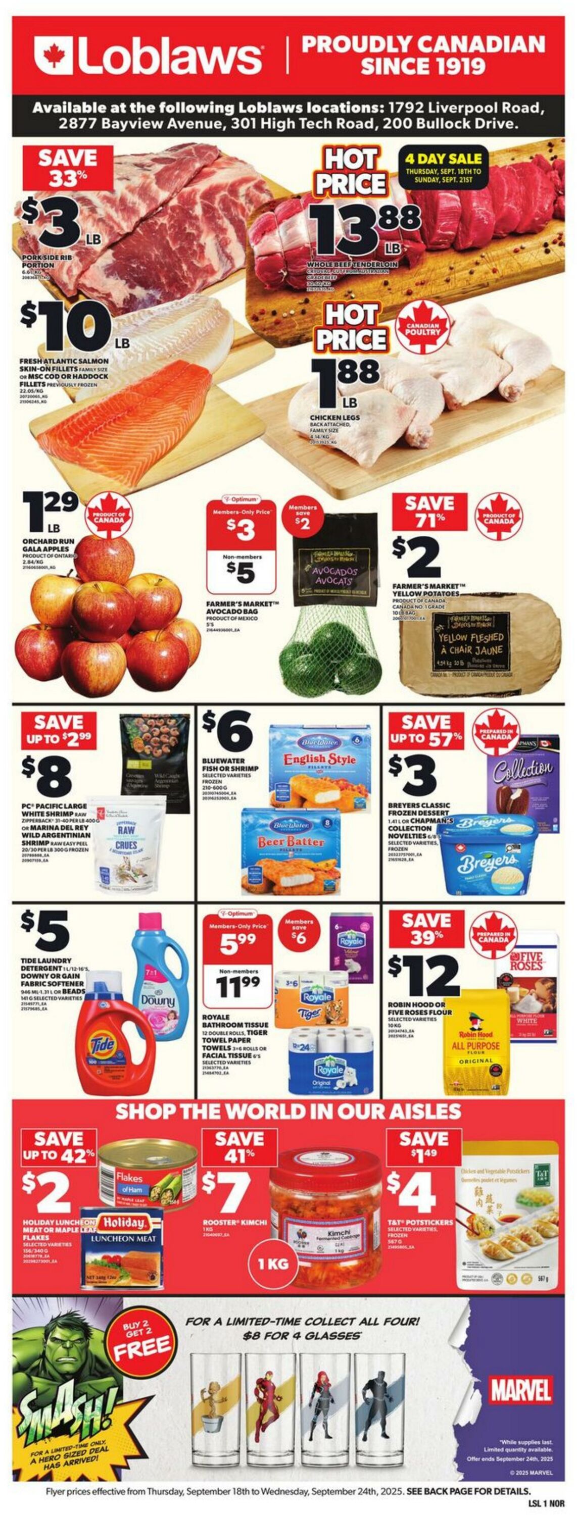 Flyer Loblaws 18.09.2025 - 24.09.2025
