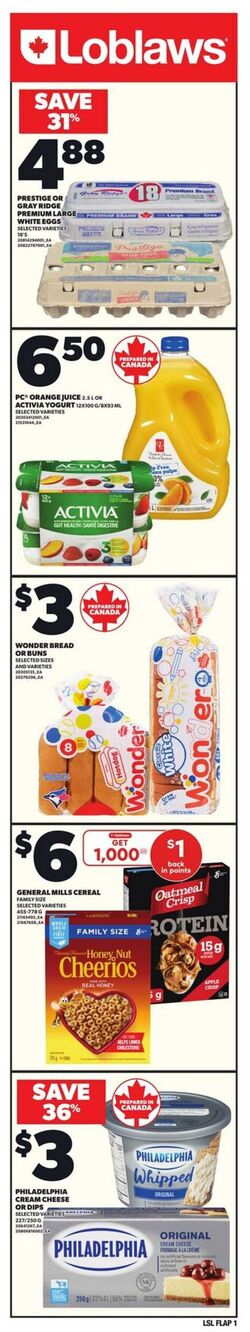 Flyer Loblaws 18.09.2025 - 24.09.2025
