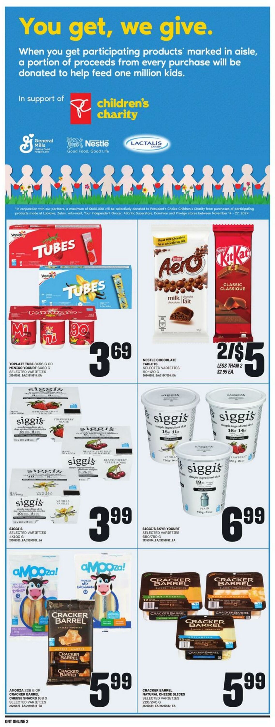 Flyer Loblaws 21.11.2024 - 27.11.2024