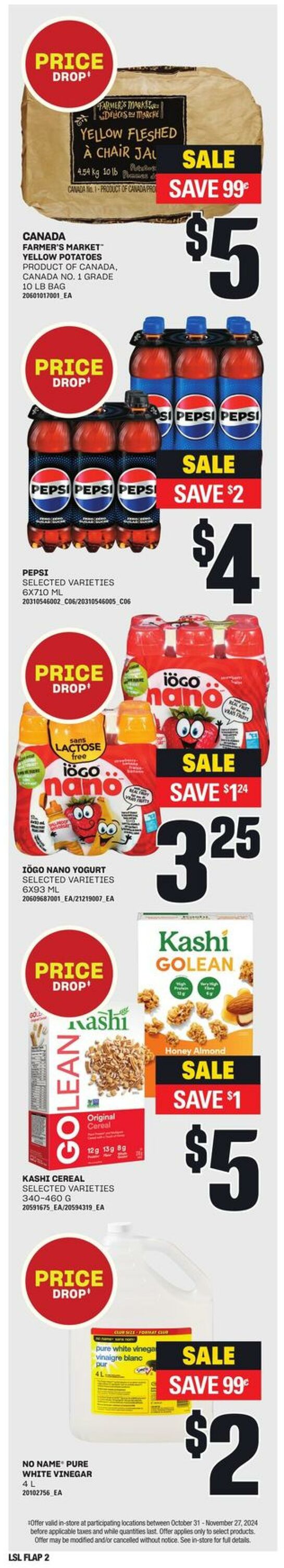 Flyer Loblaws 21.11.2024 - 27.11.2024