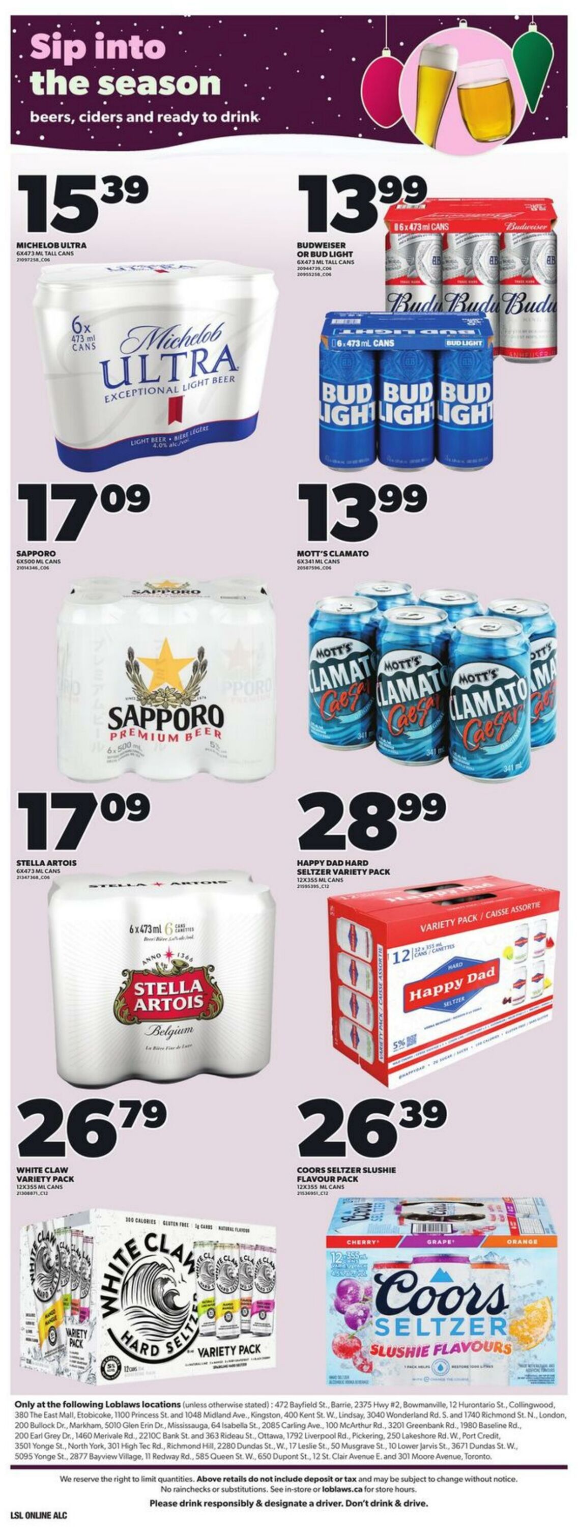 Flyer Loblaws 11.12.2025 - 17.12.2025