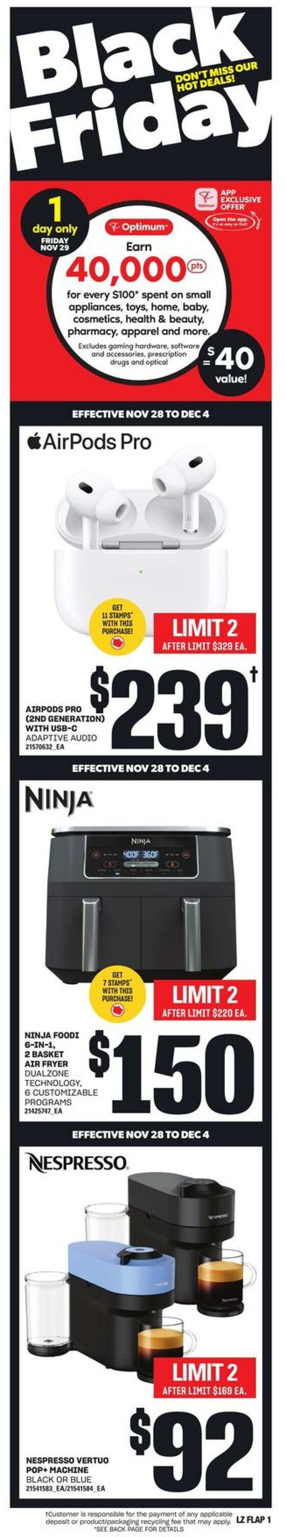 Flyer Loblaws 28.11.2024 - 04.12.2024