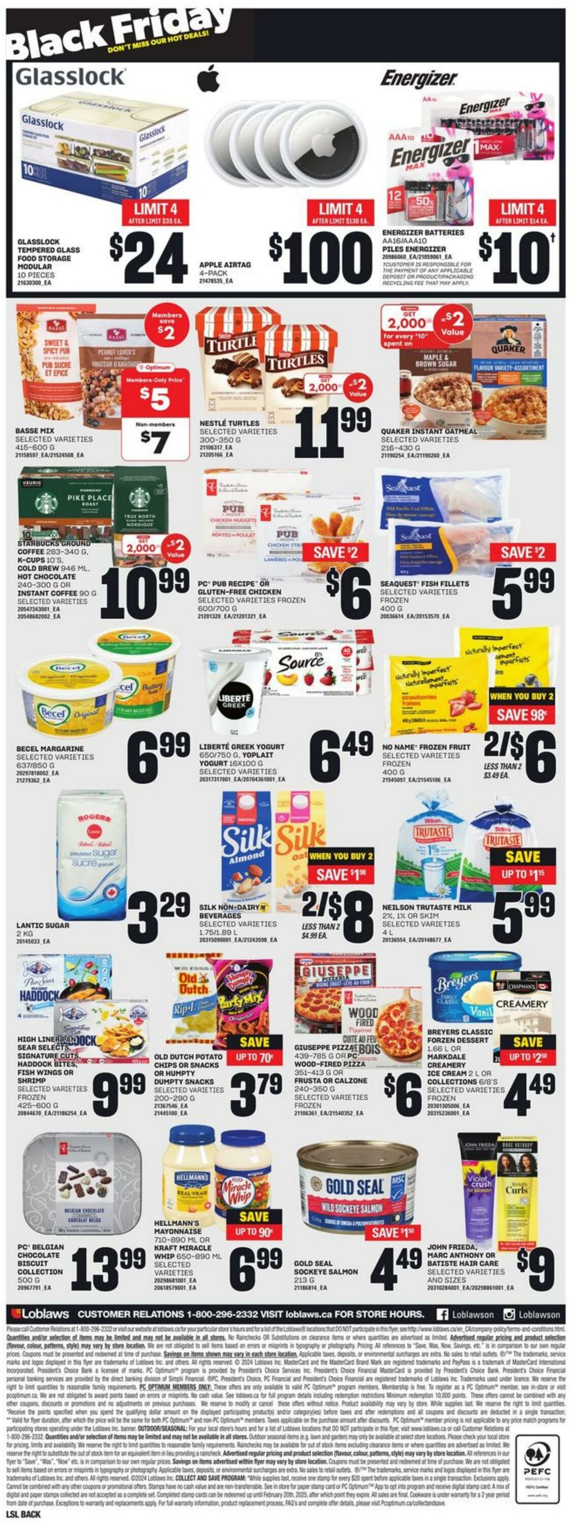 Flyer Loblaws 28.11.2024 - 04.12.2024