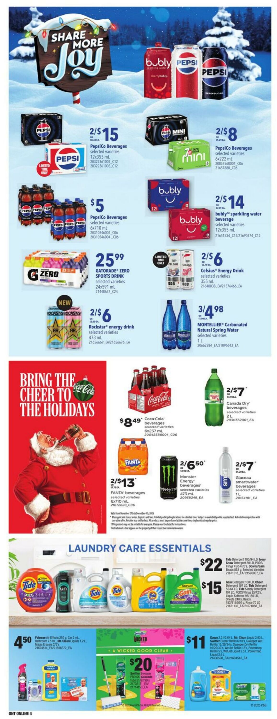 Flyer Loblaws 27.11.2025 - 03.12.2025