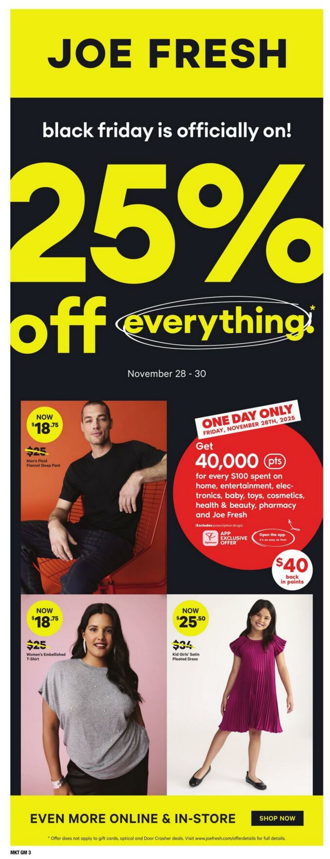 Flyer Loblaws 27.11.2025 - 03.12.2025