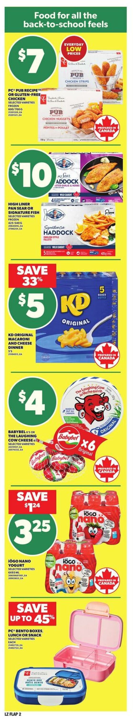 Flyer Loblaws 21.08.2025 - 27.08.2025