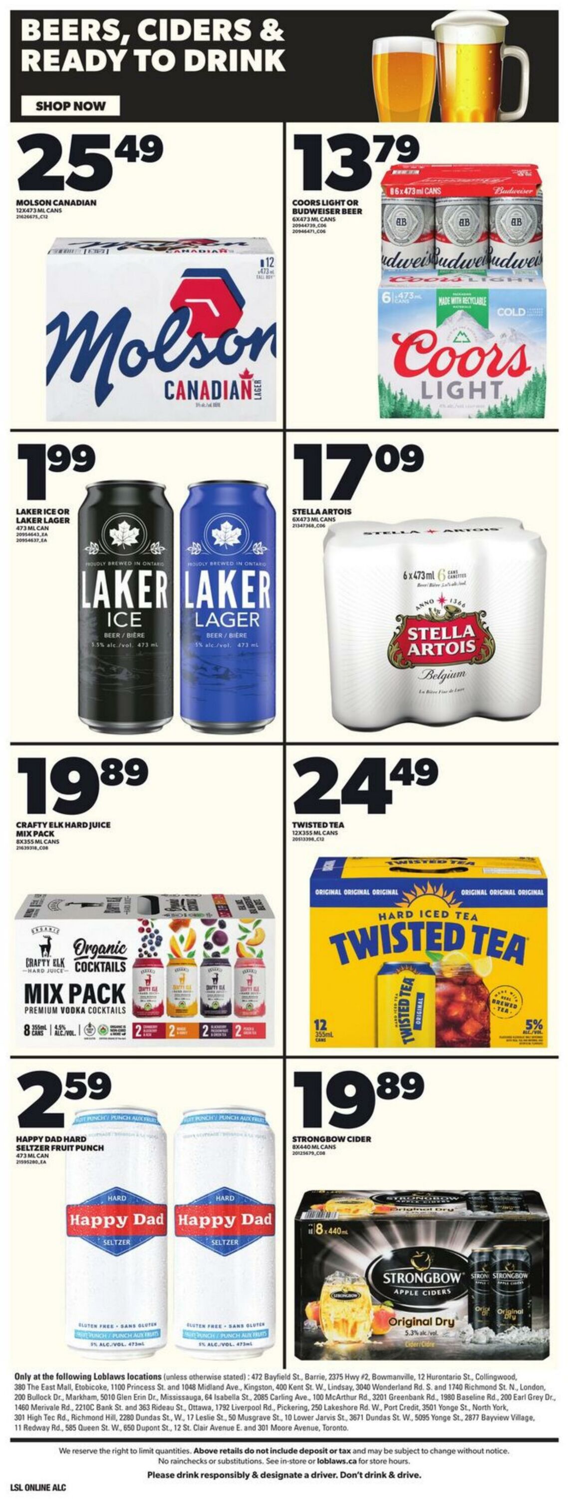 Flyer Loblaws 21.08.2025 - 27.08.2025