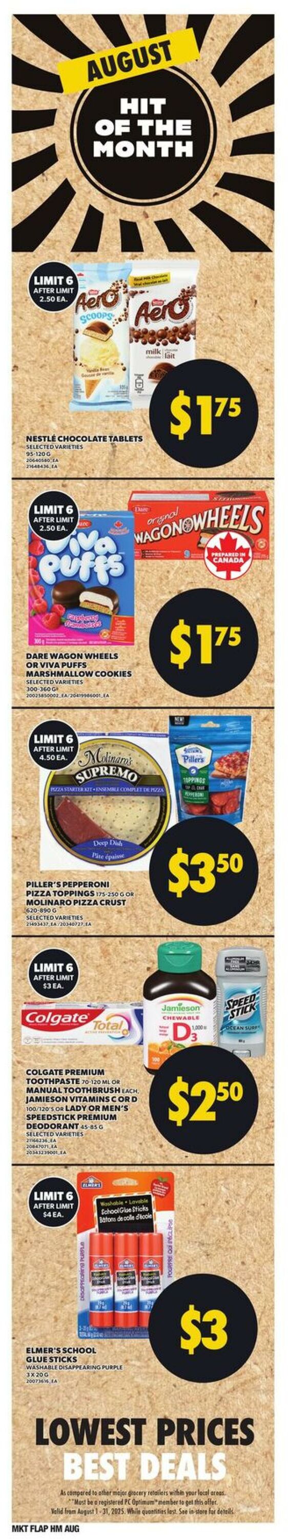 Flyer Loblaws 21.08.2025 - 27.08.2025