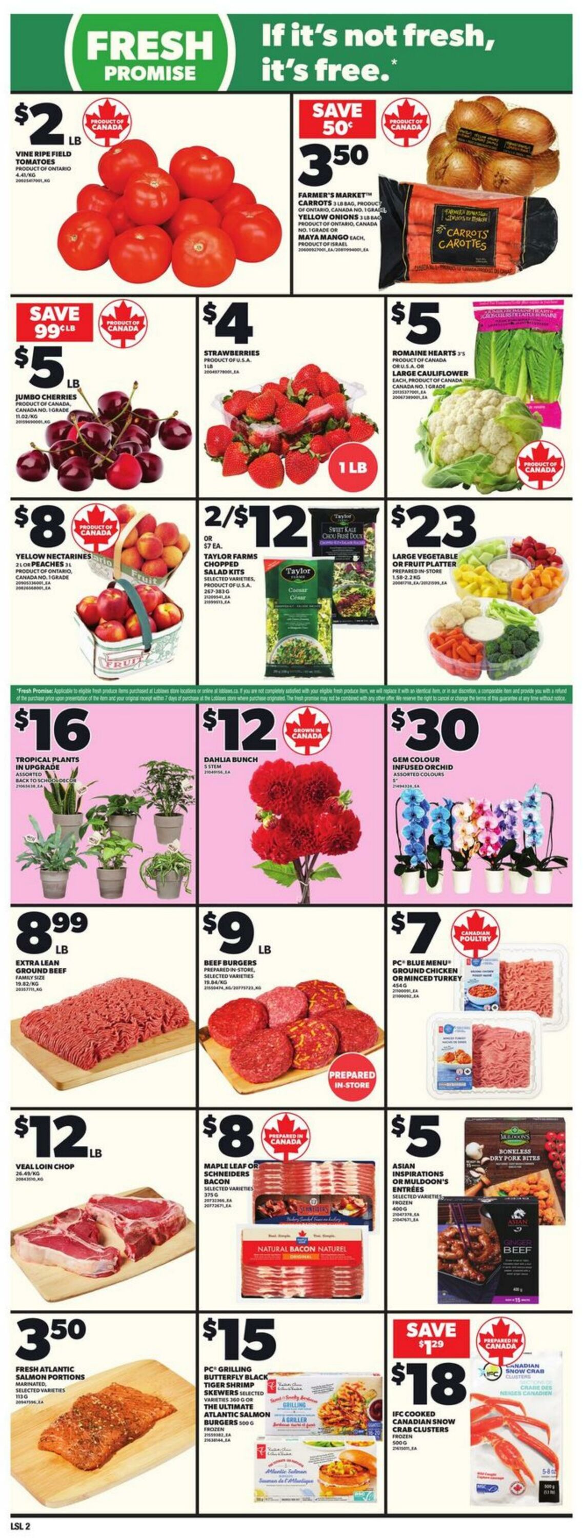 Flyer Loblaws 21.08.2025 - 27.08.2025