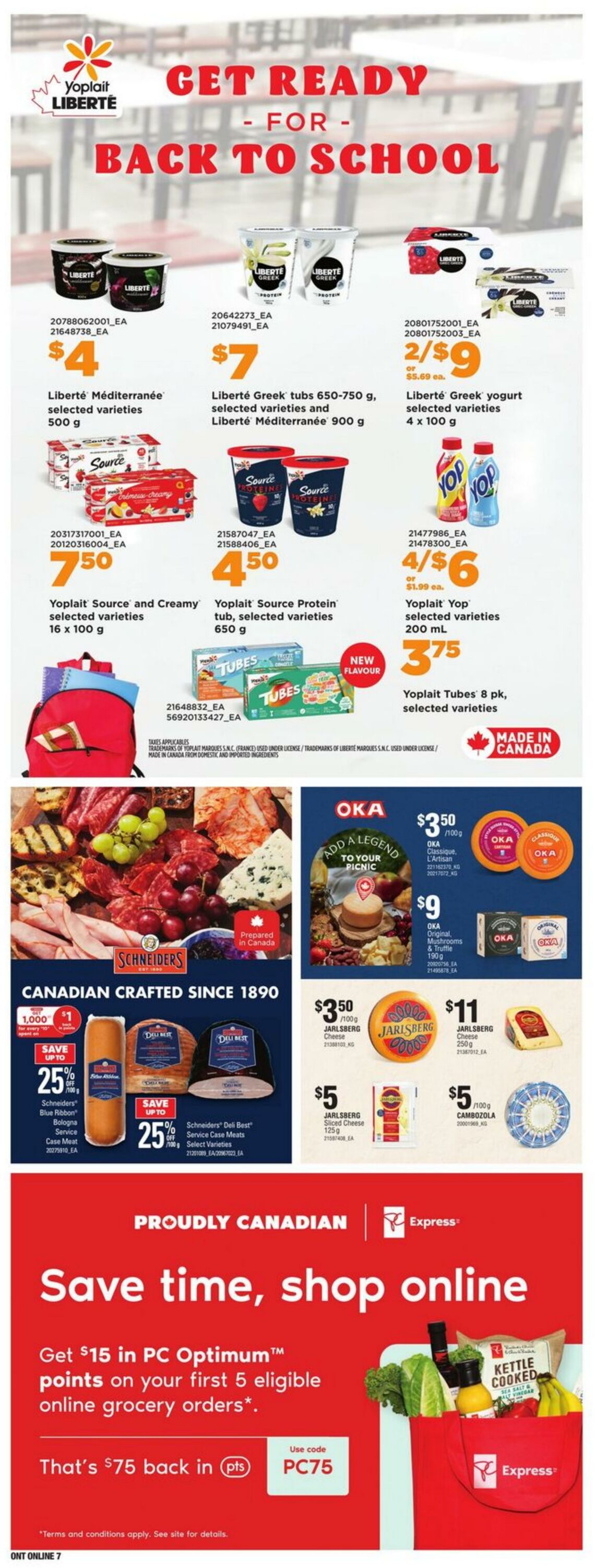Flyer Loblaws 21.08.2025 - 27.08.2025