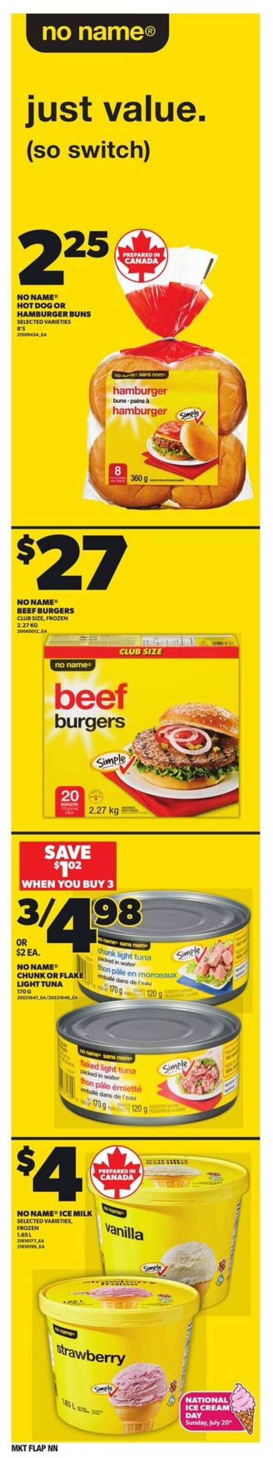 Flyer Loblaws 17.07.2025 - 23.07.2025