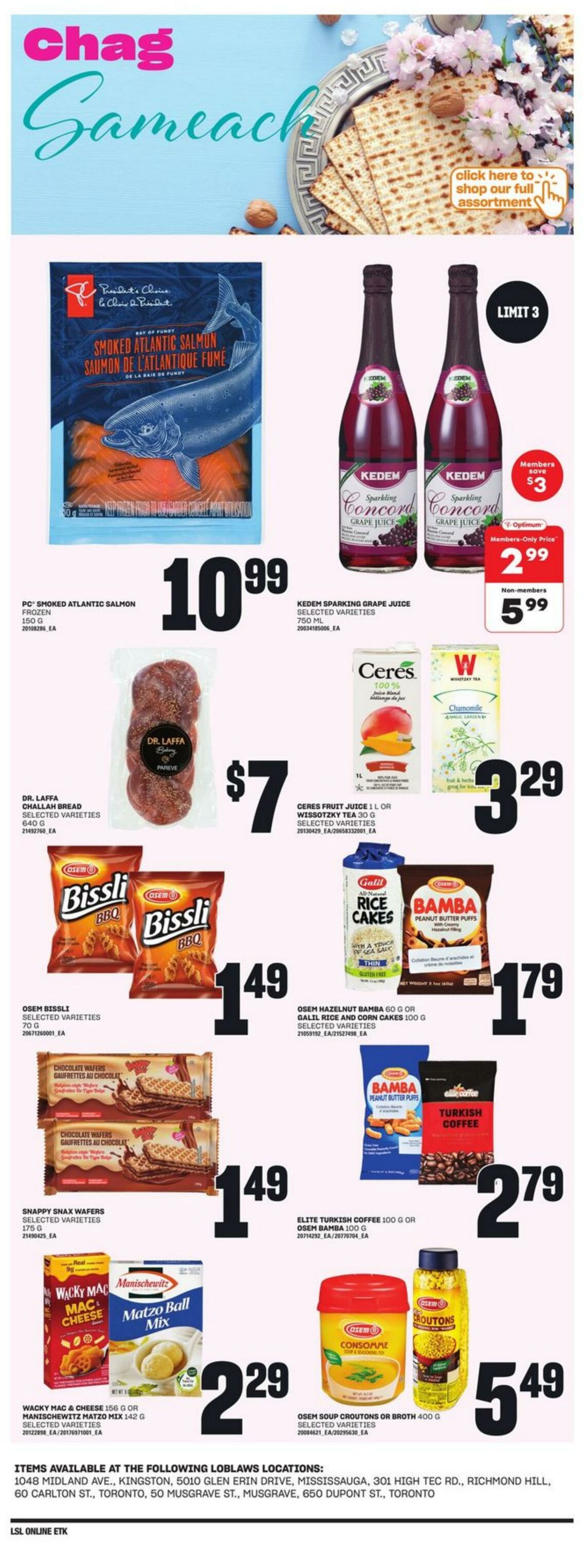 Flyer Loblaws 17.10.2024 - 23.10.2024