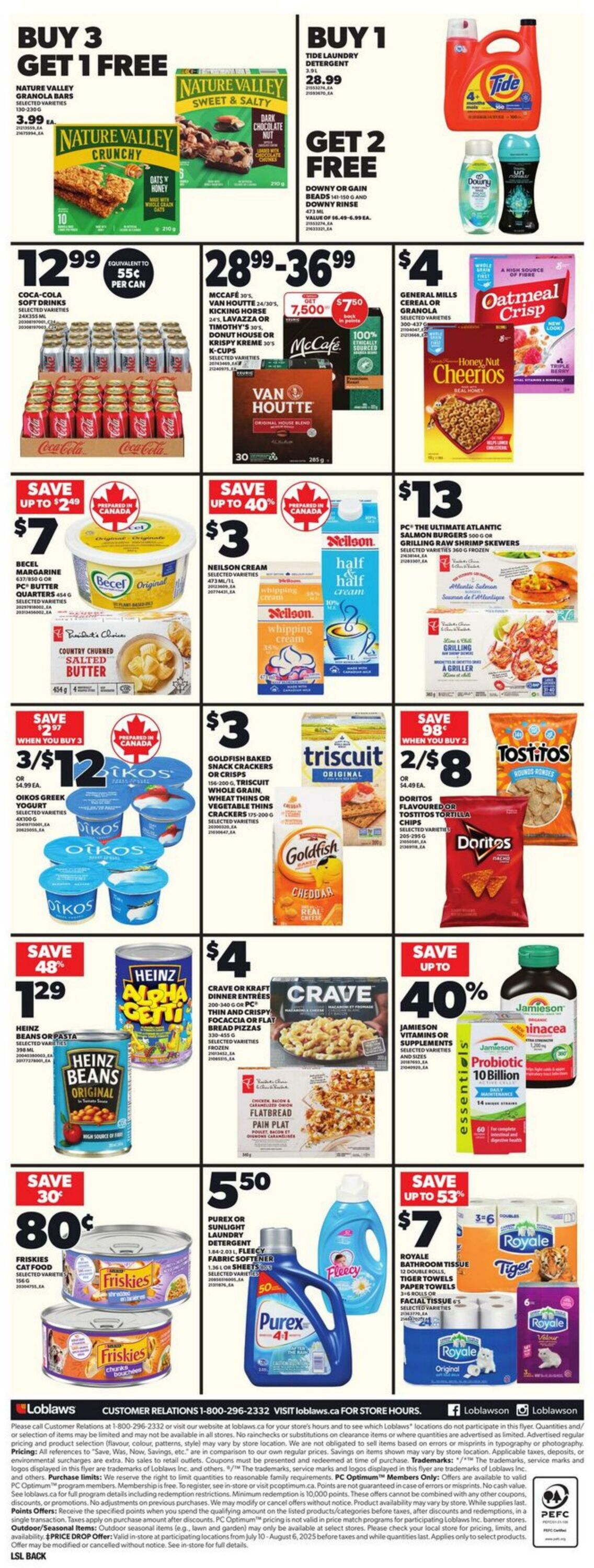 Flyer Loblaws 24.07.2025 - 30.07.2025