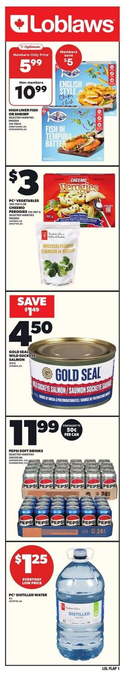 Flyer Loblaws 24.07.2025 - 30.07.2025