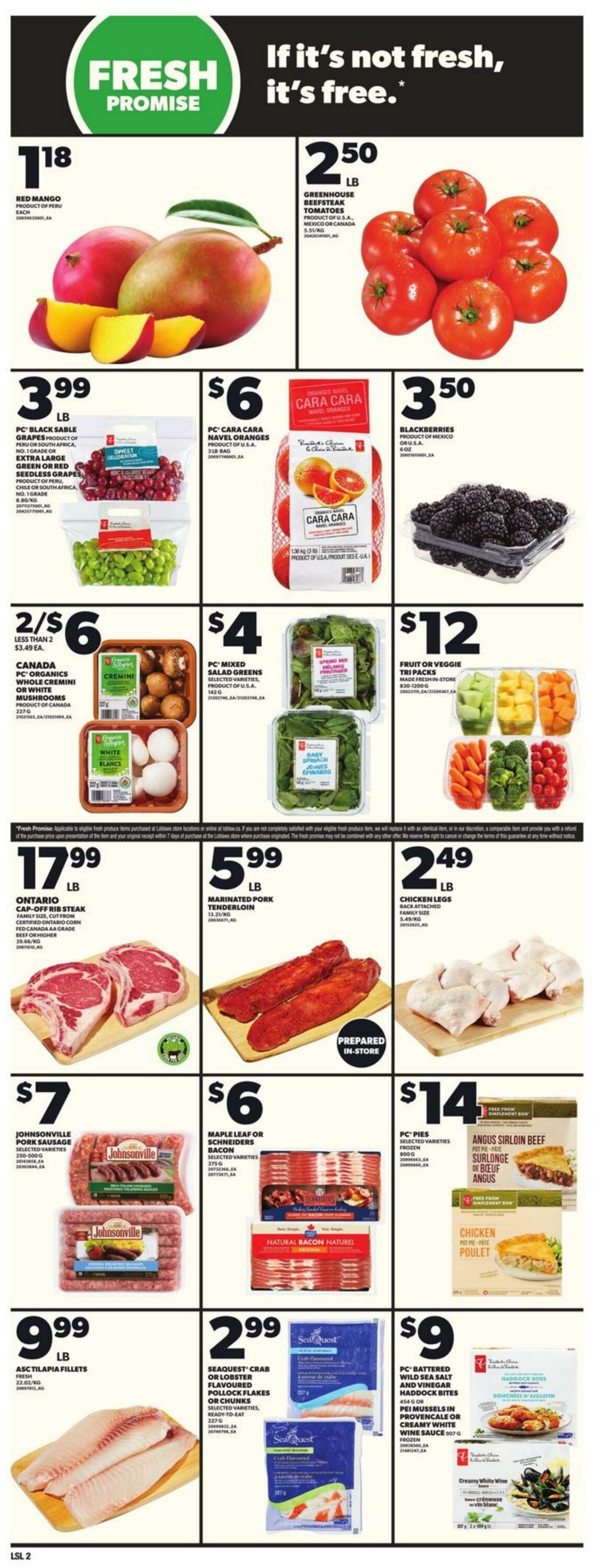 Flyer Loblaws 09.01.2025 - 15.01.2025