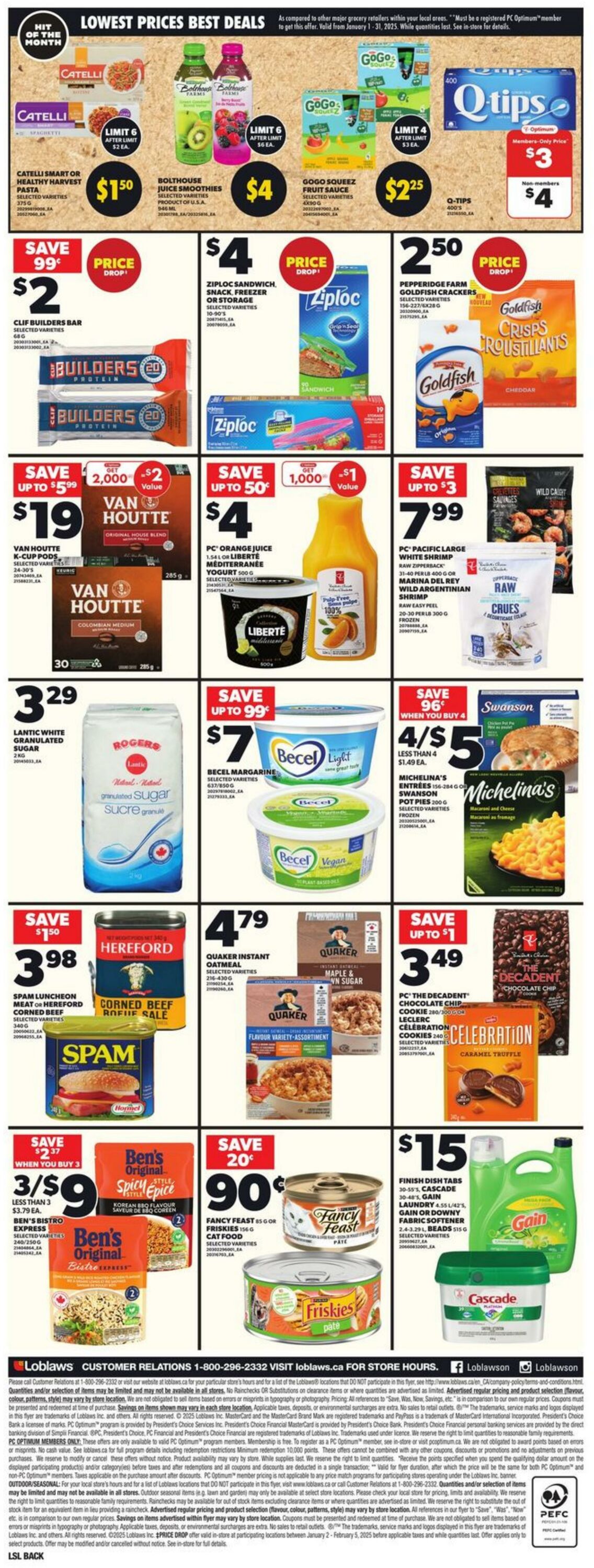 Flyer Loblaws 09.01.2025 - 15.01.2025