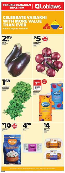 Flyer Loblaws 27.02.2025 - 05.03.2025