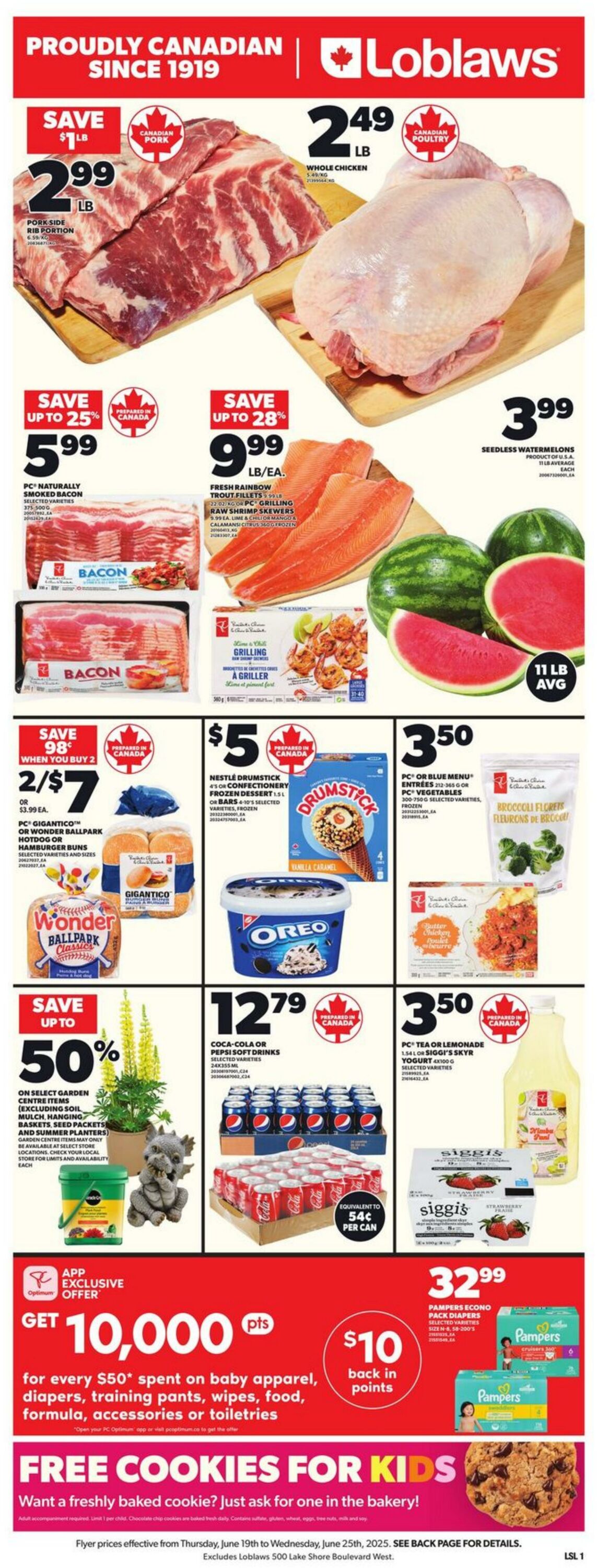 Flyer Loblaws 19.06.2025 - 25.06.2025