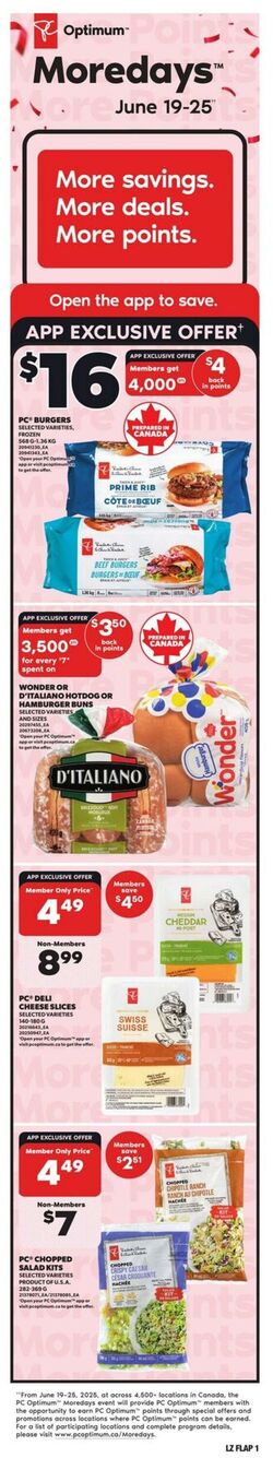 Flyer Loblaws 19.06.2025 - 25.06.2025