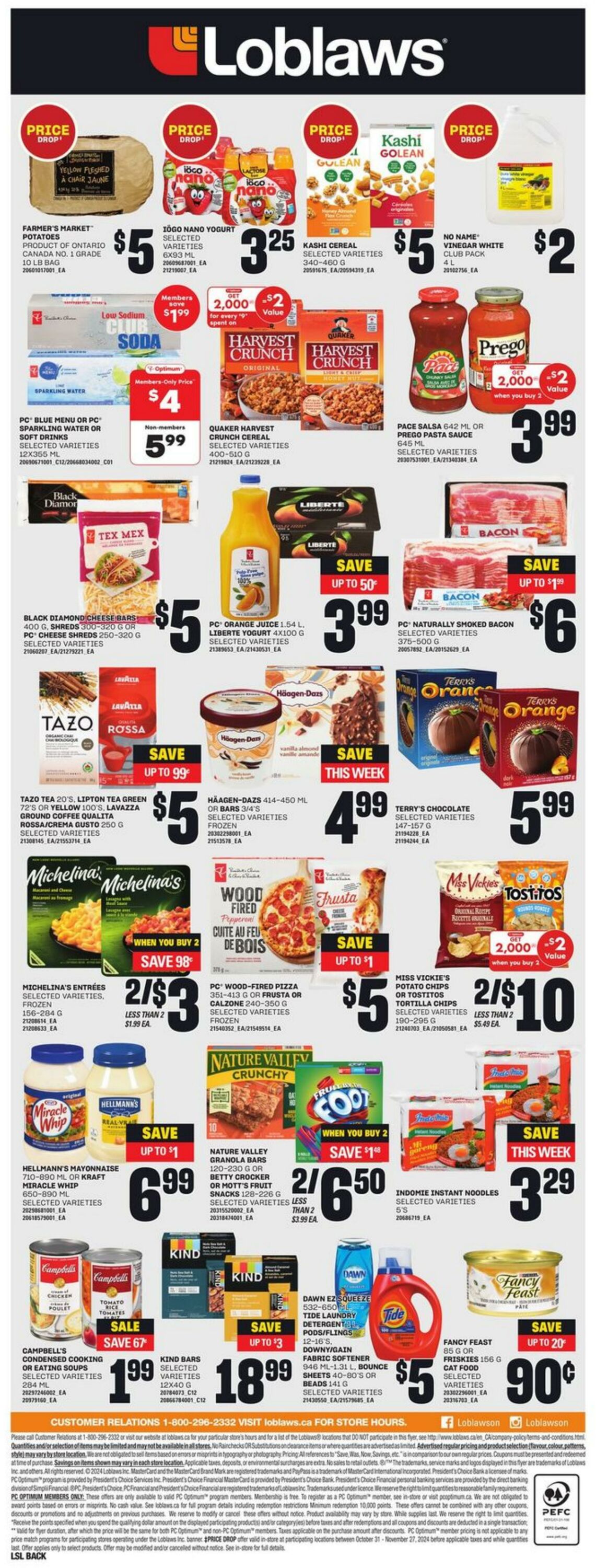 Flyer Loblaws 07.11.2024 - 13.11.2024