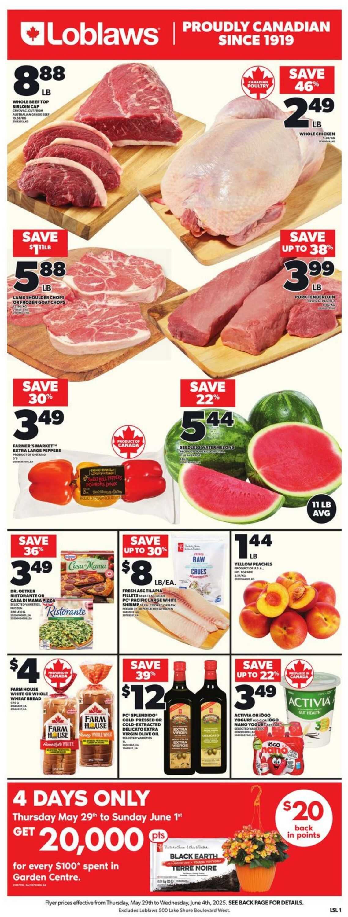 Flyer Loblaws 29.05.2025 - 04.06.2025