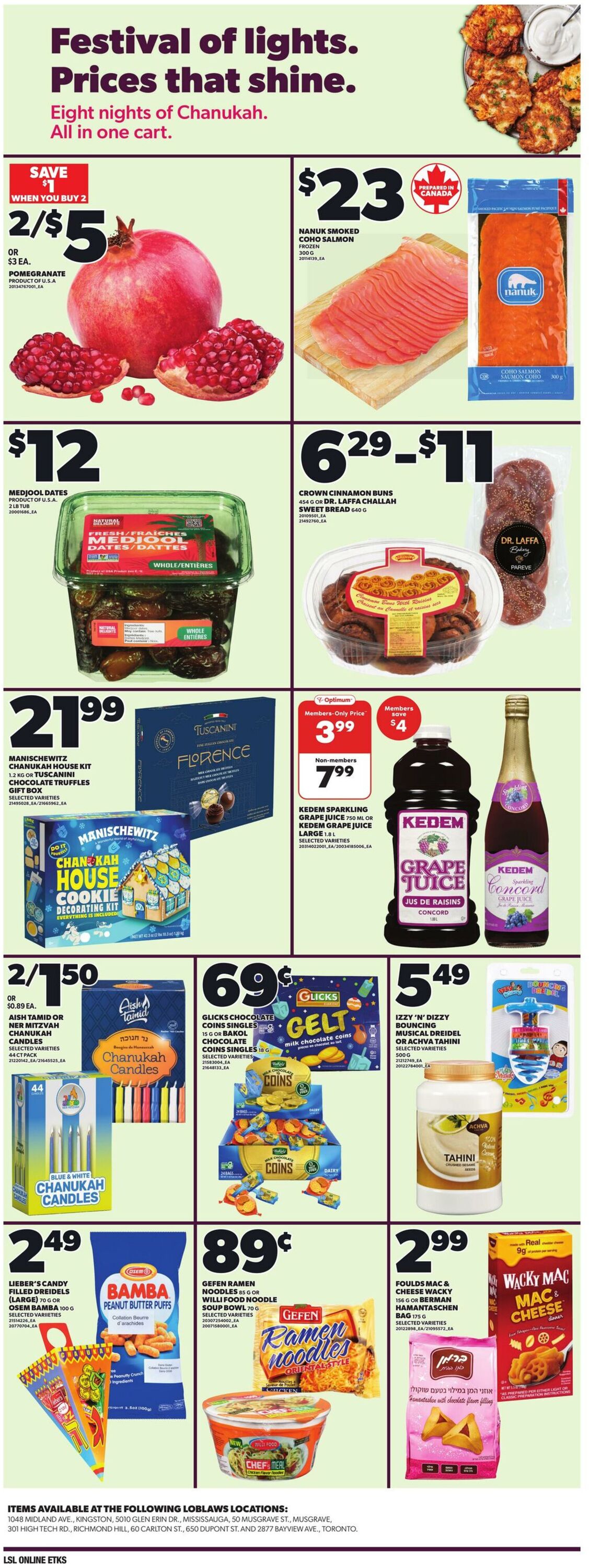 Flyer Loblaws 18.12.2025 - 24.12.2025