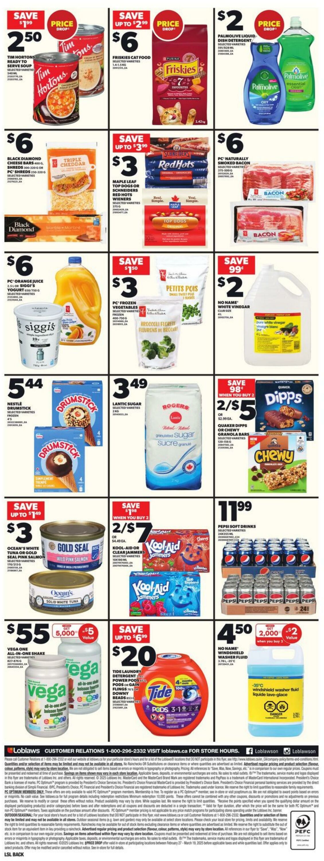 Flyer Loblaws 27.02.2025 - 05.03.2025