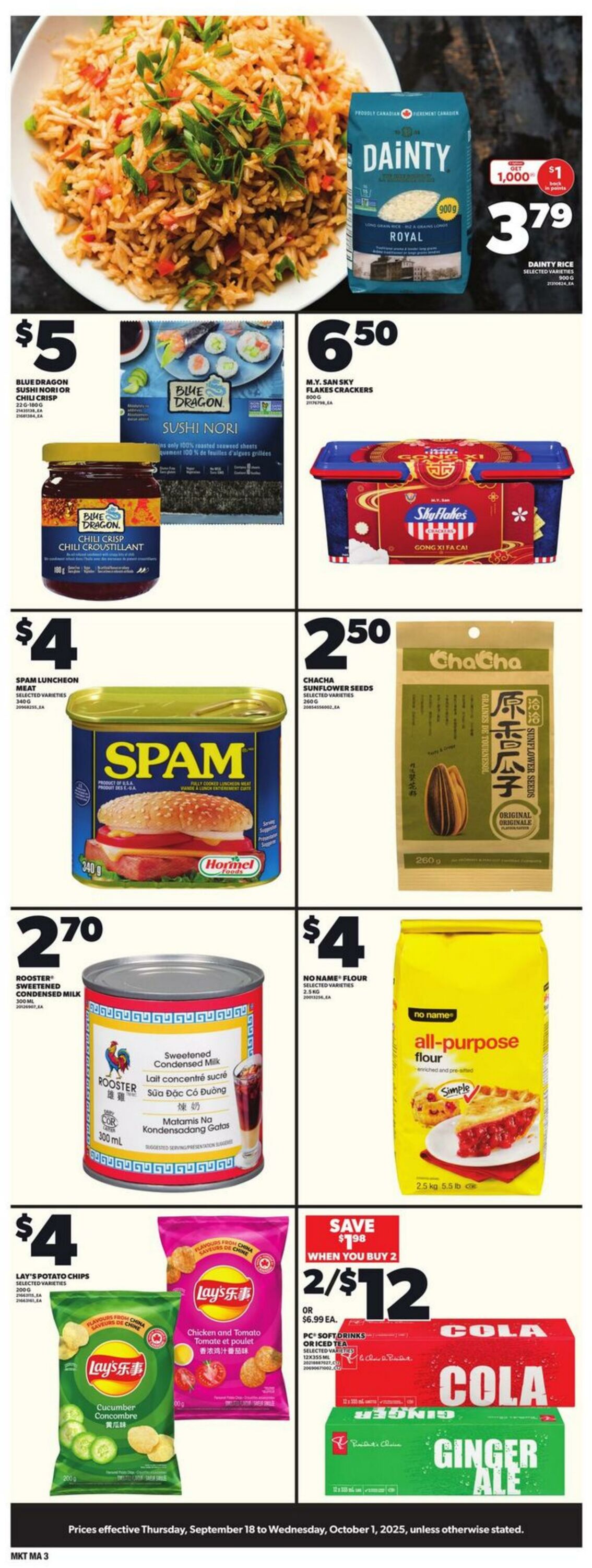 Flyer Loblaws 18.09.2025 - 01.10.2025