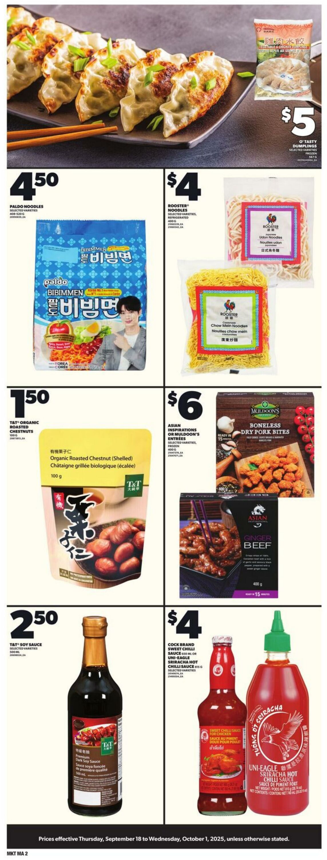 Flyer Loblaws 18.09.2025 - 01.10.2025