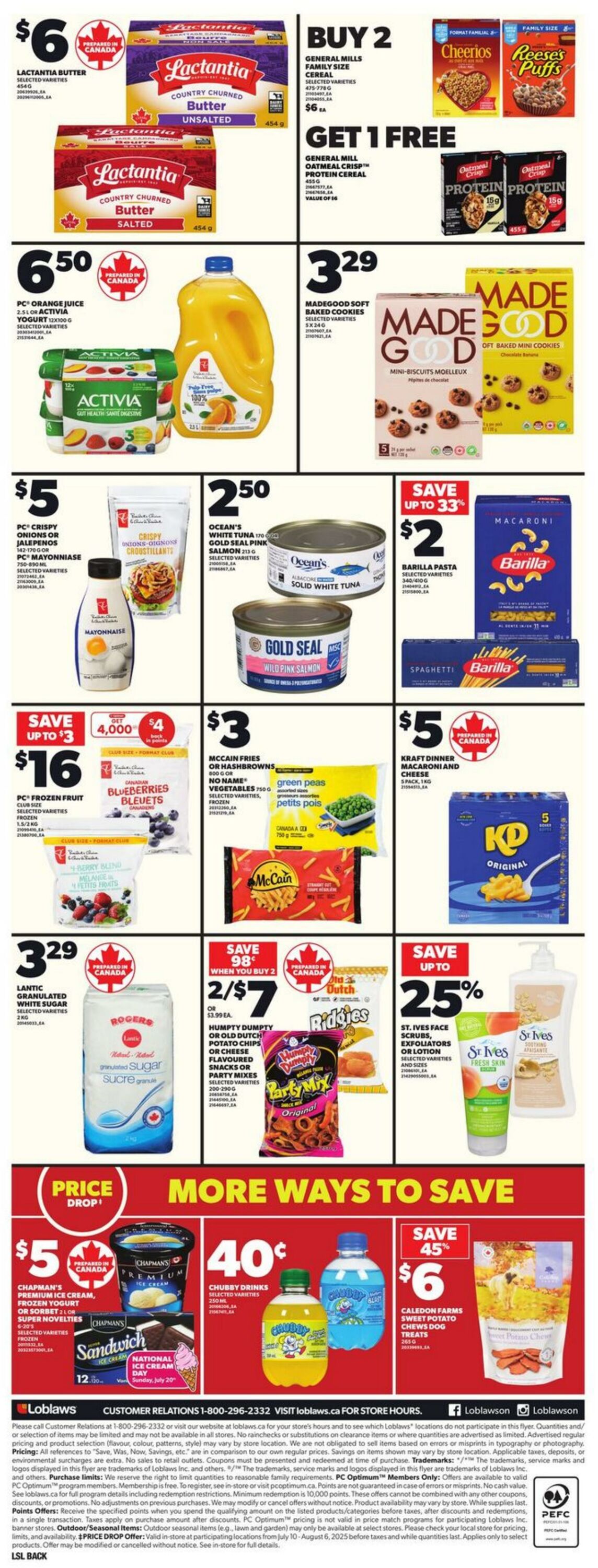 Flyer Loblaws 17.07.2025 - 23.07.2025