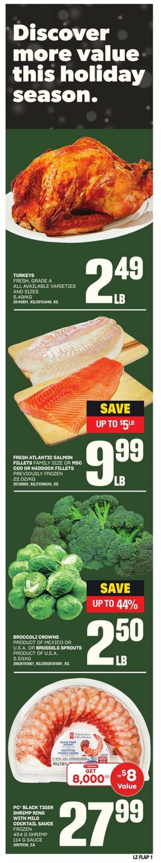 Flyer Loblaws 19.12.2024 - 25.12.2024