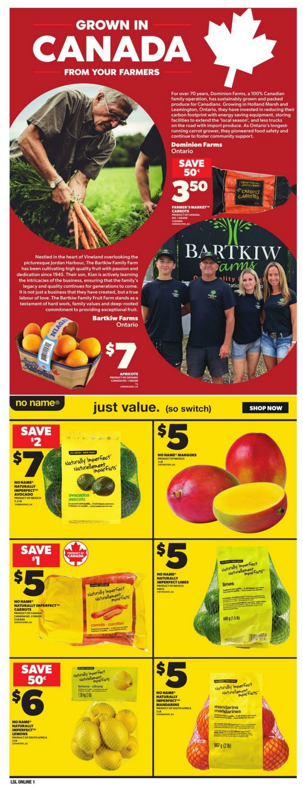 Flyer Loblaws 31.07.2025 - 06.08.2025