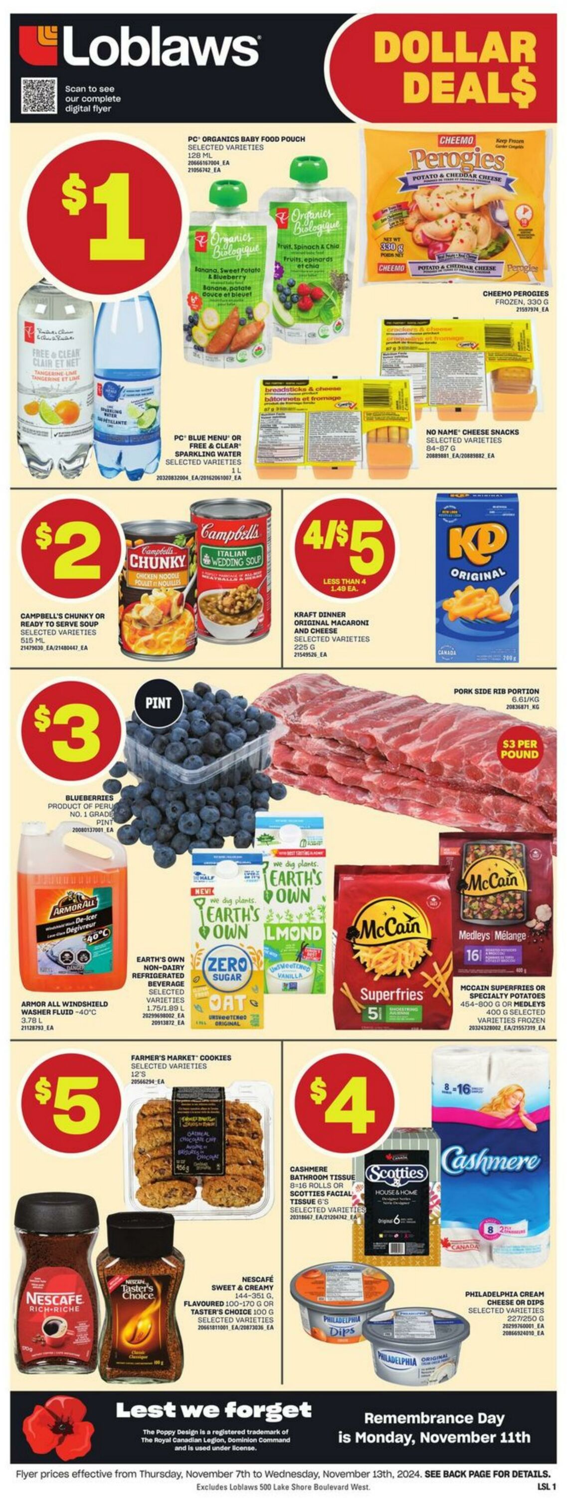 Flyer Loblaws 07.11.2024 - 13.11.2024