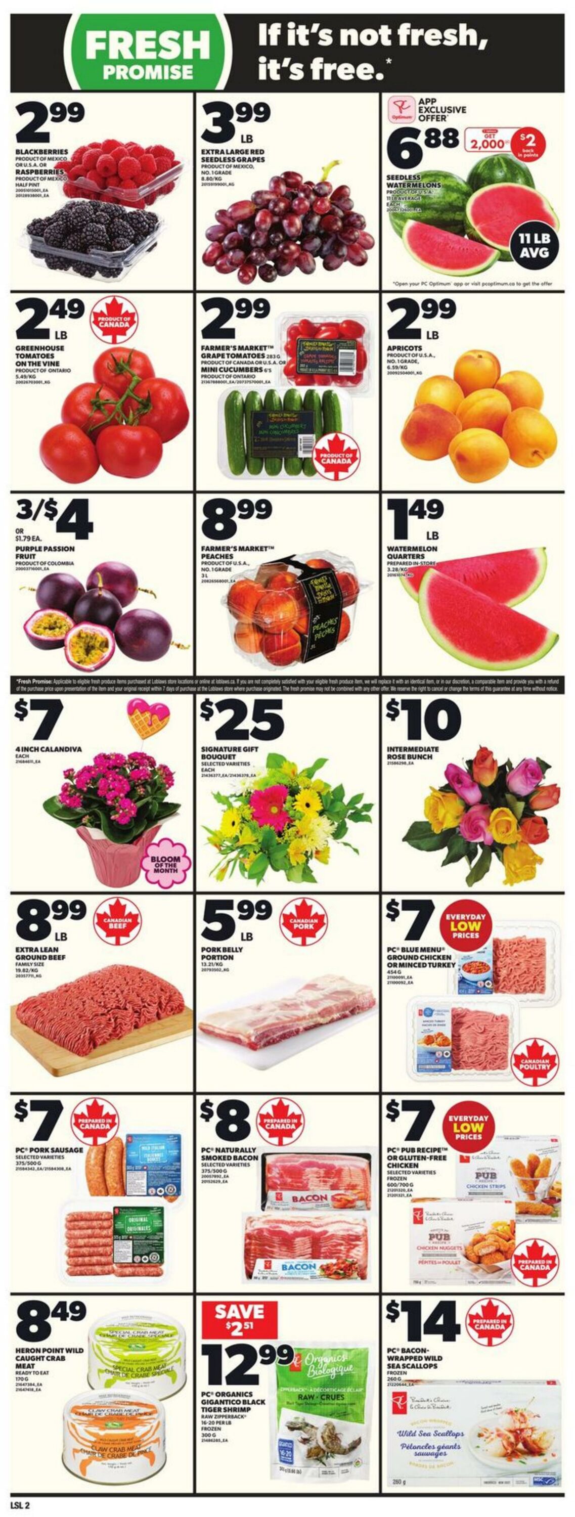 Flyer Loblaws 12.06.2025 - 18.06.2025