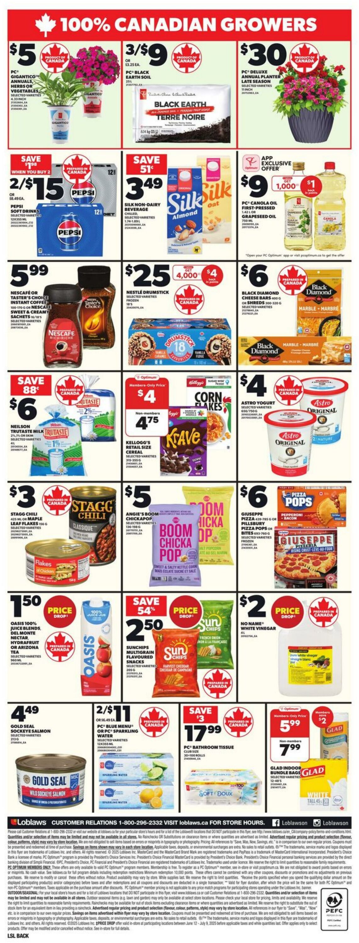 Flyer Loblaws 12.06.2025 - 18.06.2025