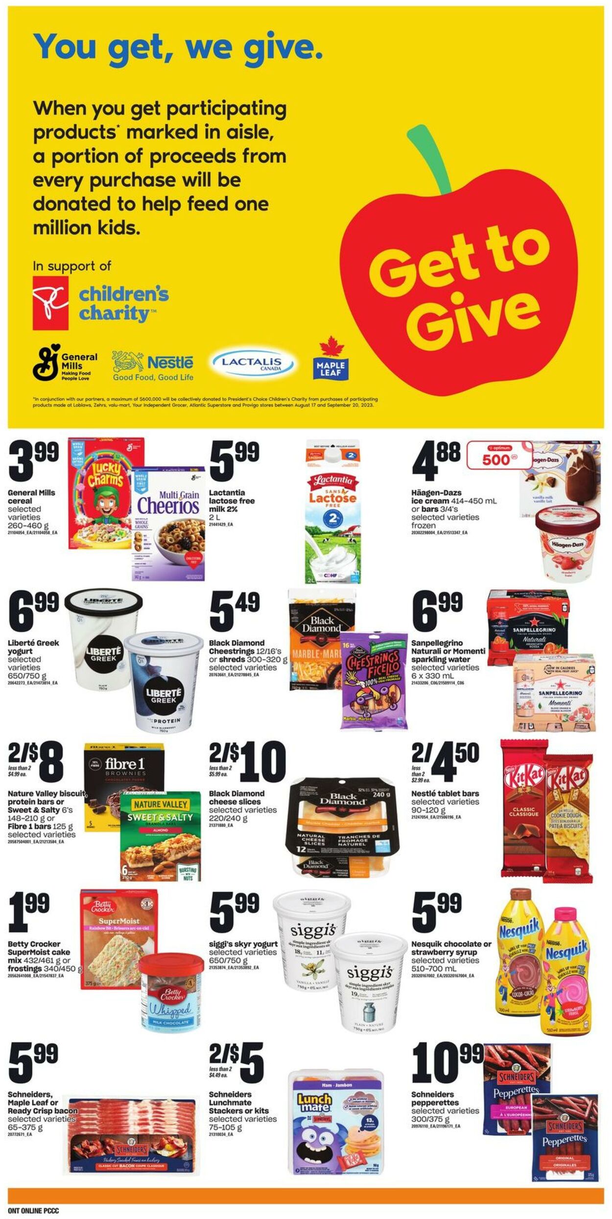 Flyer Loblaws 31.08.2023 - 06.09.2023