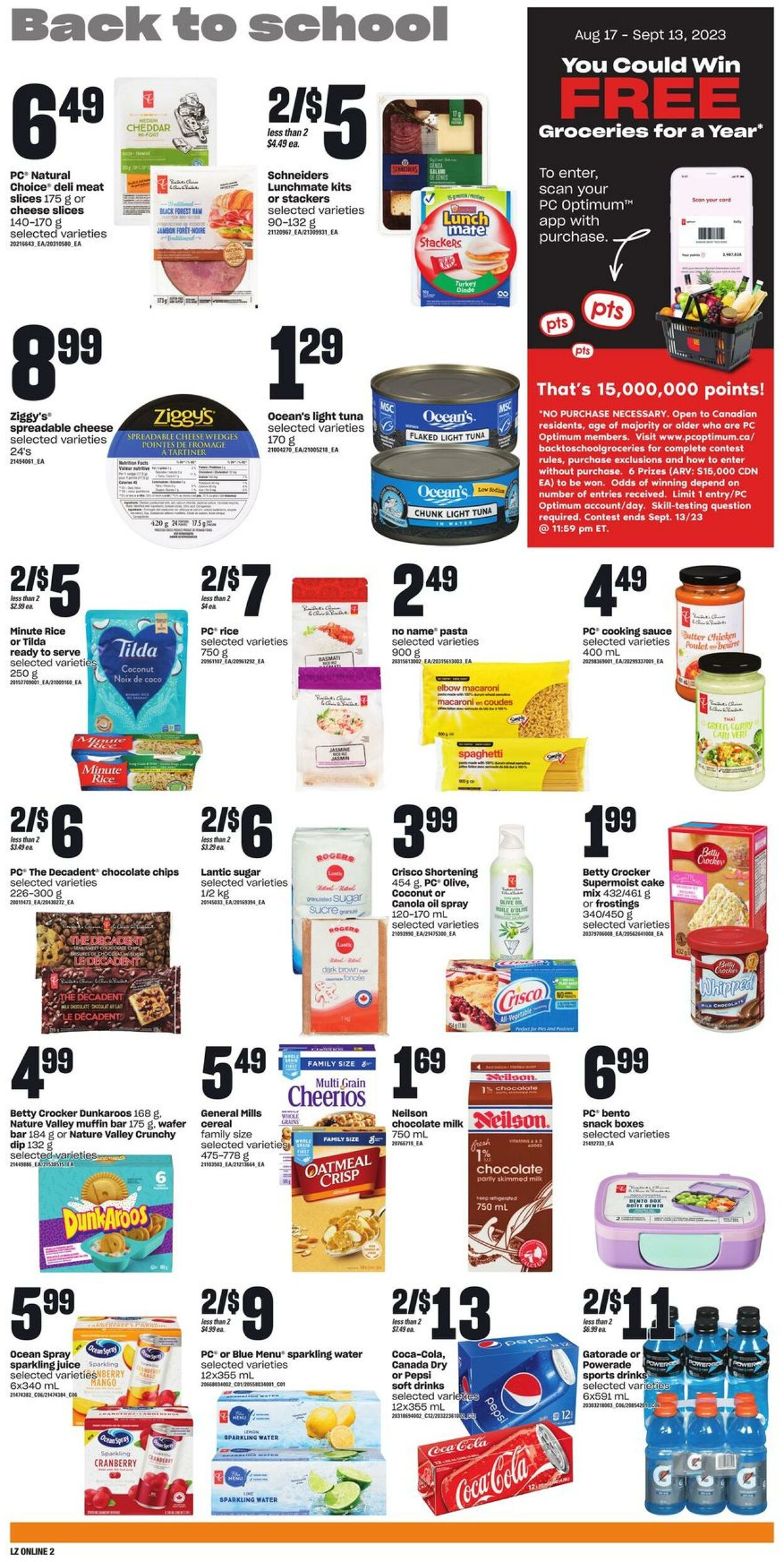 Flyer Loblaws 31.08.2023 - 06.09.2023