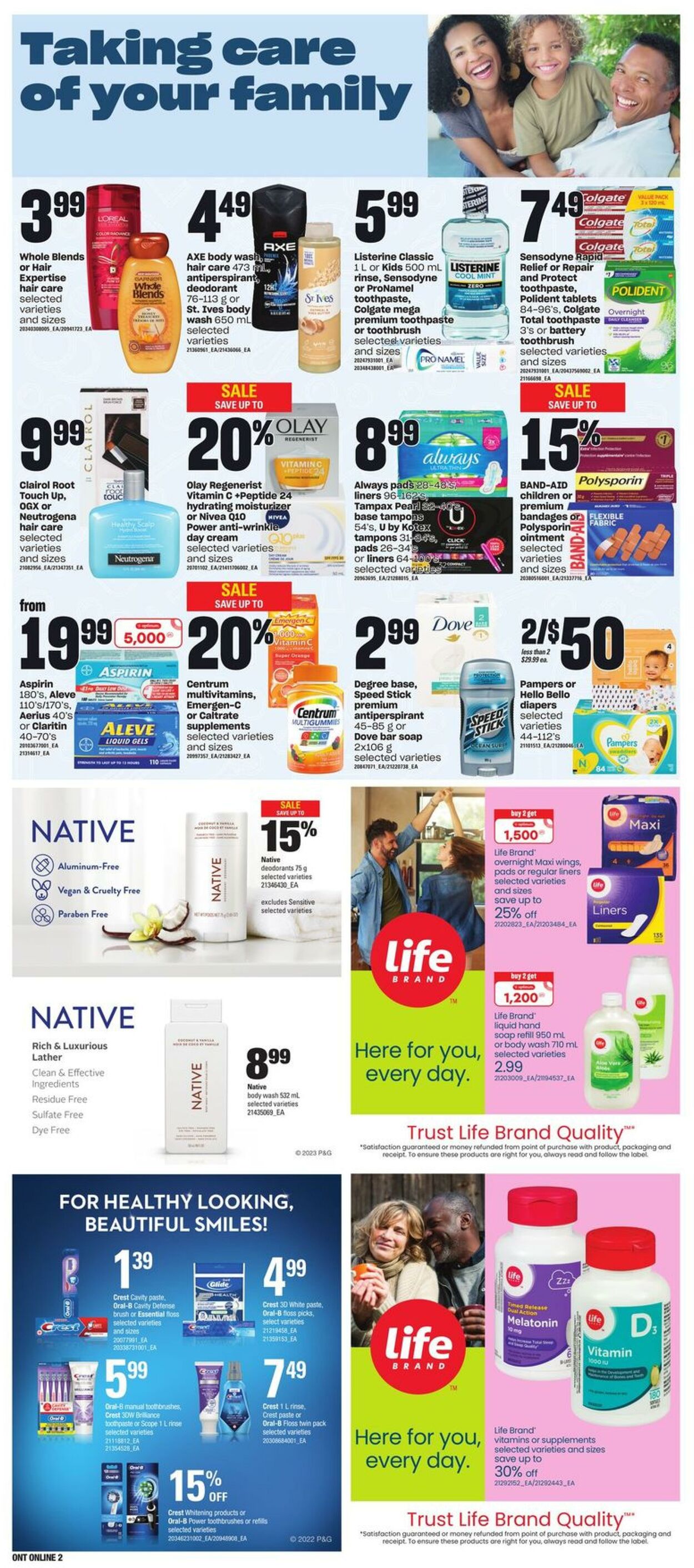 Flyer Loblaws 29.12.2022 - 04.01.2023