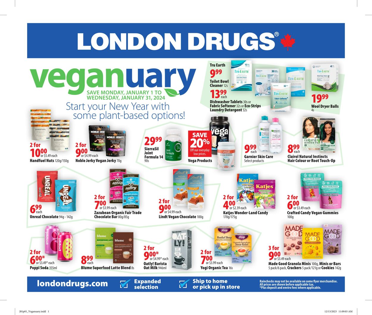 Flyer London Drugs 01.01.2024 - 31.01.2024