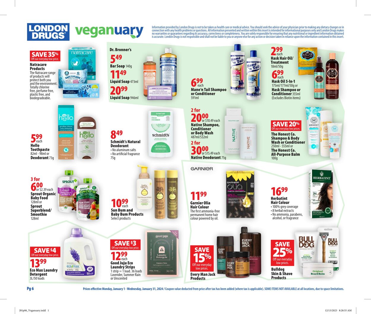 Flyer London Drugs 01.01.2024 - 31.01.2024