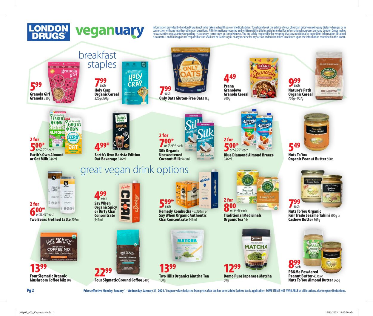 Flyer London Drugs 01.01.2024 - 31.01.2024