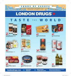 Flyer London Drugs 23.09.2022-19.10.2022