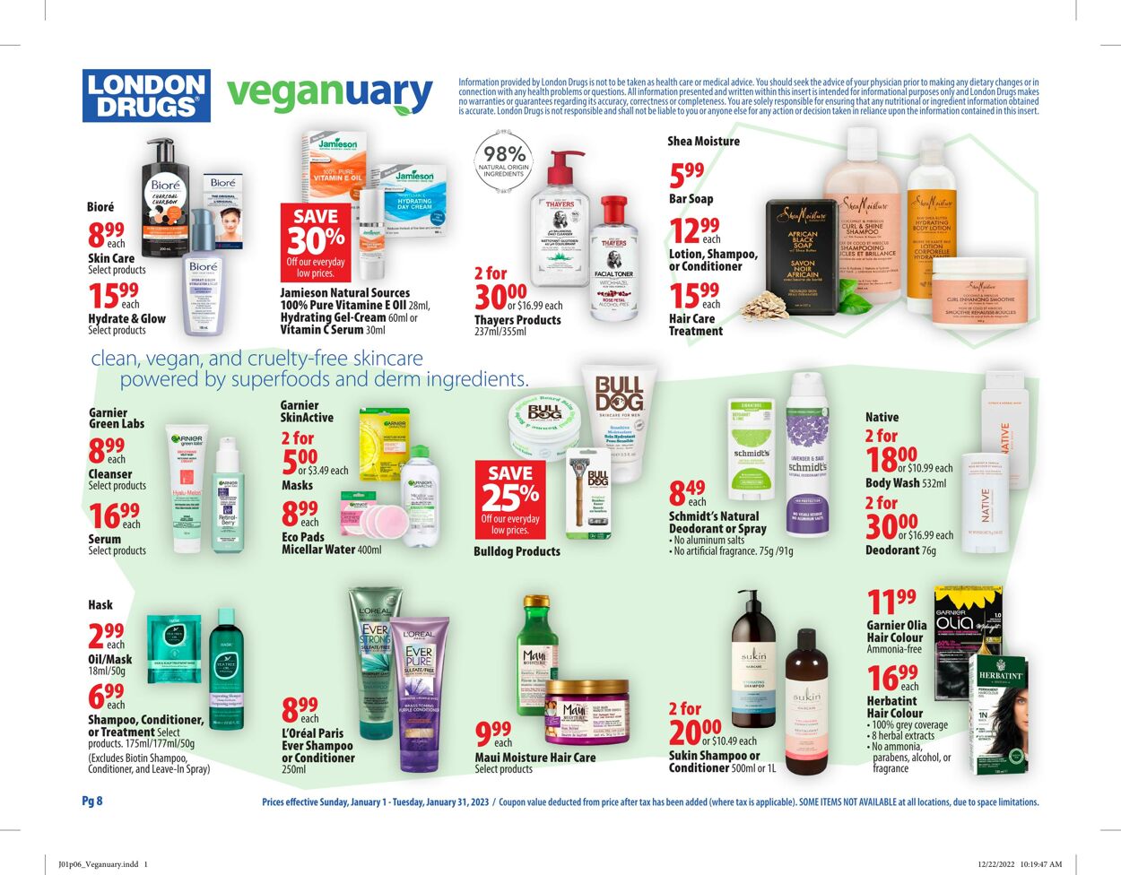 Flyer London Drugs 01.01.2023 - 31.01.2023