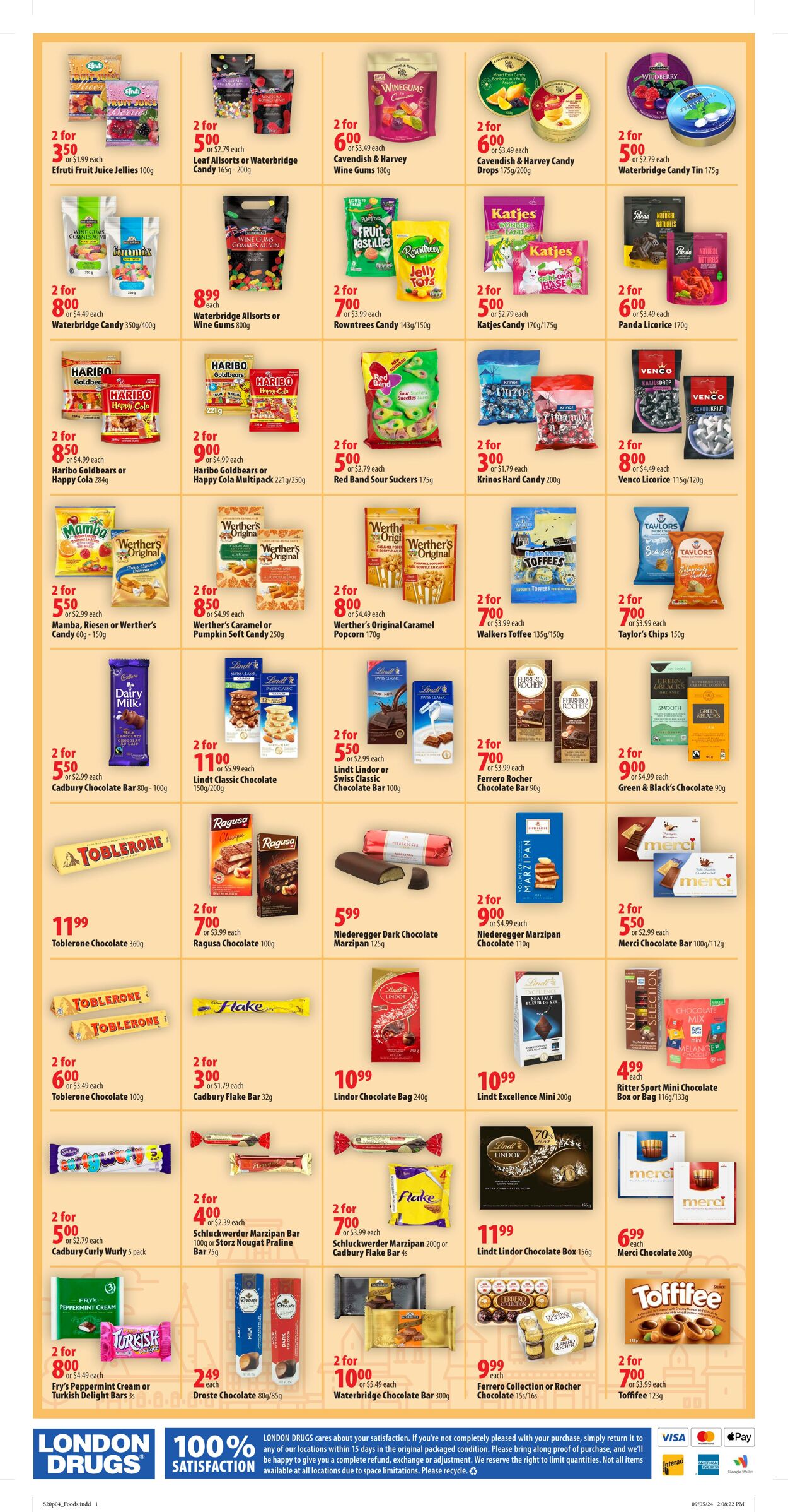 Flyer London Drugs 20.09.2024 - 16.10.2024